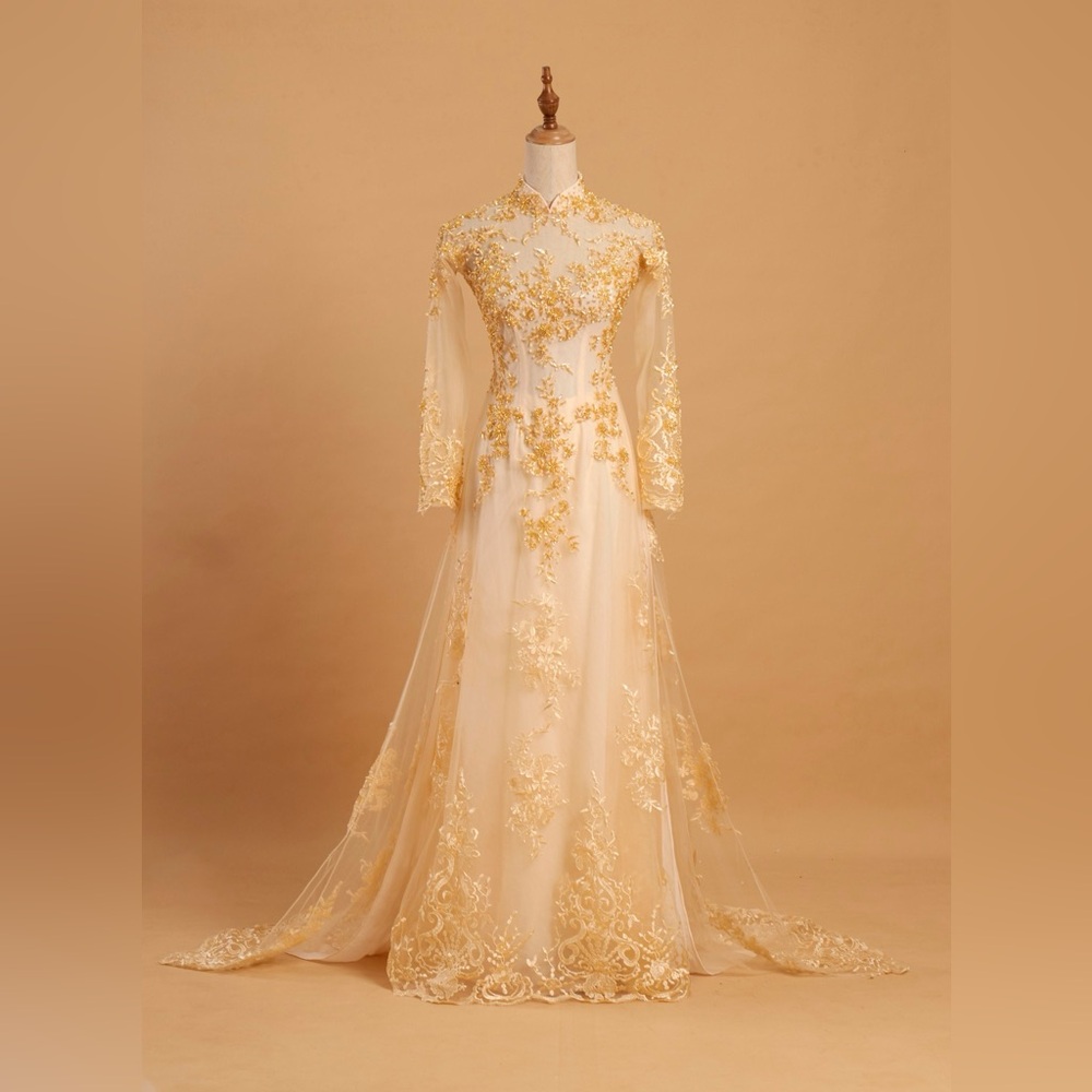 Wedding Ao Dai size small
